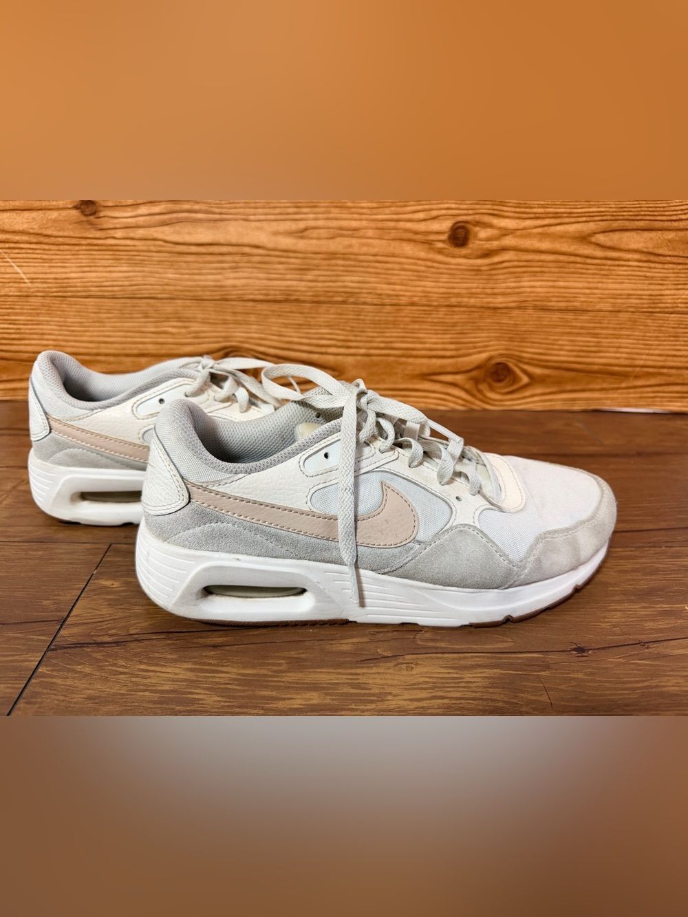 Nike Air Max SC Women's Shoes Size 8.5 White Pink Gray CW4554-118